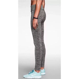NIKE Dri-Fit Knit Training Pants Sz Space Dye Size M, Gray